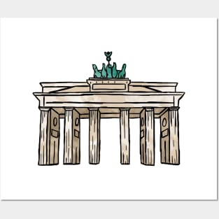 Berlin Brandenburg Gate Posters and Art